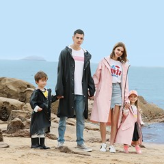 Children's Raincoat for Primary School Students to Protect Against Heavy Rain, Raincoat with Backpack Straps, Full Body Raincoat, Cross-Border on Amazon