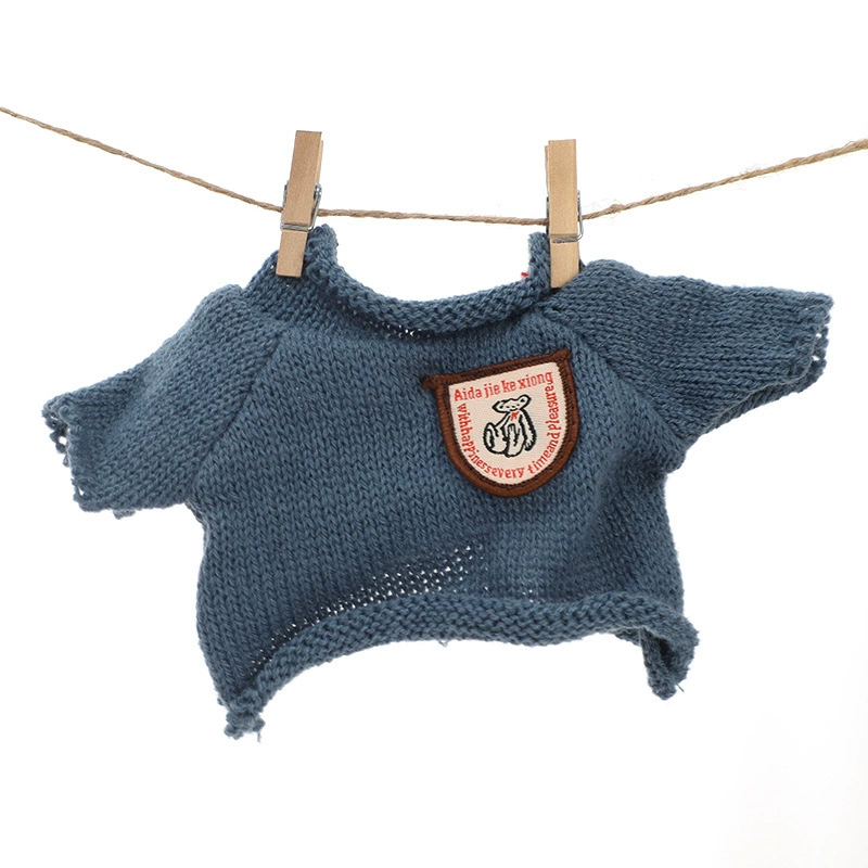 Plush bear clothes — changeable sweatshirts & sweaters for 20–50 cm bears, assorted designs