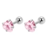 Love - pink zirconium (1 piece)