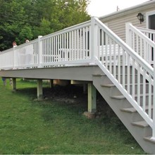户外楼梯 直扶手 Railing  PVC  栅栏  ST801田园