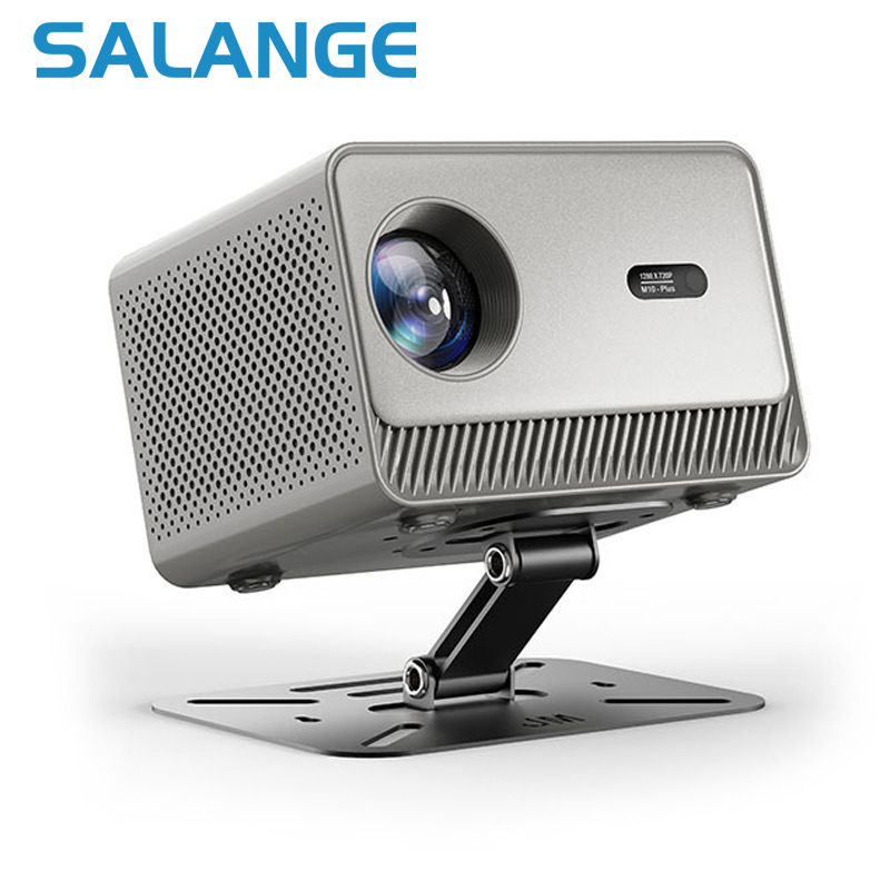 Transfronterizo 1080P proyector Android HD portátil con soporte inalámbrico Bluetooth proyector de oficina en el hogar