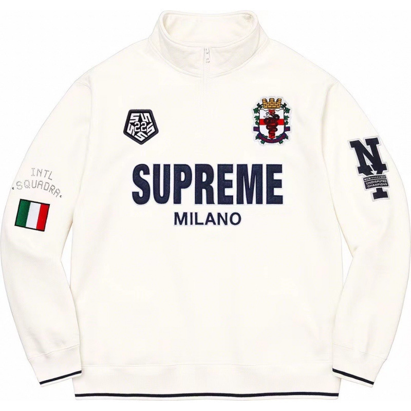 高版本supreme25SS 潮牌HOODED SWEATSHIRT 大LOGO加绒帽衫卫衣|undefined