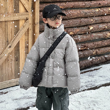 童装男童白鸭绒羽绒服2025冬季新款儿童韩版加厚外套大童秋冬衣服