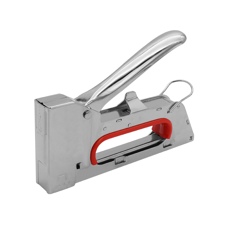 宁海厂家12mm电缆装修木工直钉枪 画框广告牌手动门型打钉枪