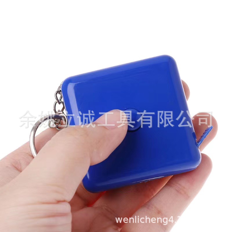大拇指礼品尺 1米小钢卷尺 钥匙扣卷尺 广告促销皮尺 质量保证