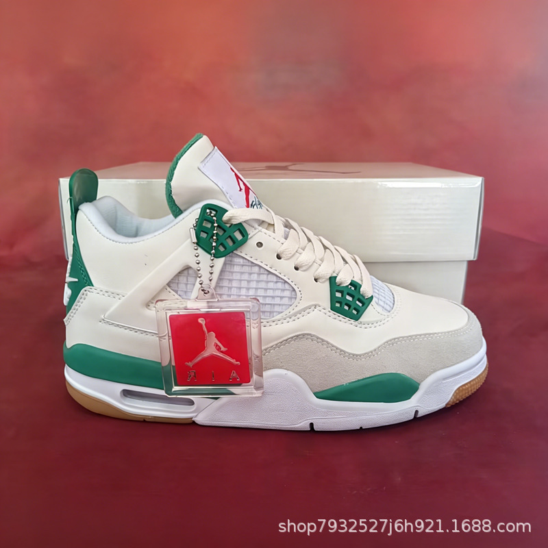 Chunyuan AJ4 Putian Jordan zapatos de baloncesto para hombres y mujeres, zapatos deportivos amortiguación retro casuales al por mayor transfronterizos