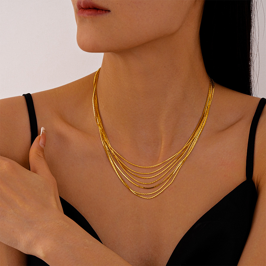 Luxe parelketting met magnetische sluiting voor dames_voghion.com