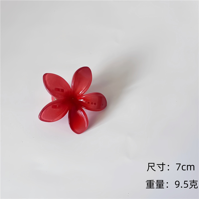 Huevo flor gran clip de cabello clip de cabello tocado clip de cabello niños garras clip de pesca clip de mar para la fotografía