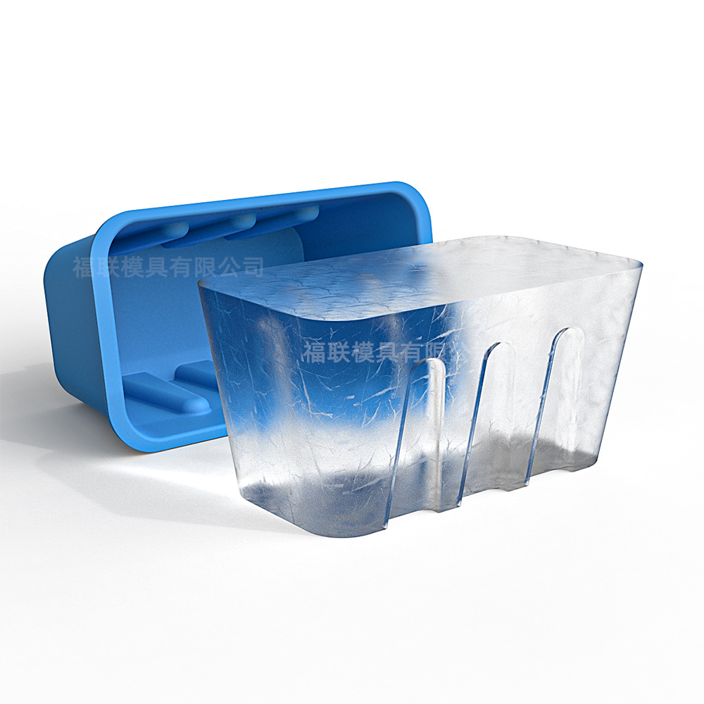 Amazon bandeja de hielo de silicona molde cubo de hielo caja de hielo cubo de hielo fabricante de hielo molde de hielo bandeja de hielo de silicona caja de almacenamiento de hielo