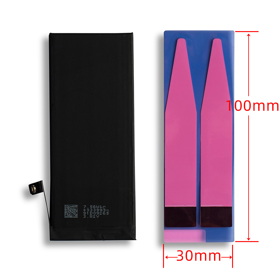 Cortar la batería compacta pegatina trasera fácil de tirar pegamento de la batería sin costuras adecuado para Apple 5S/6g/6SPlus/7P/8P