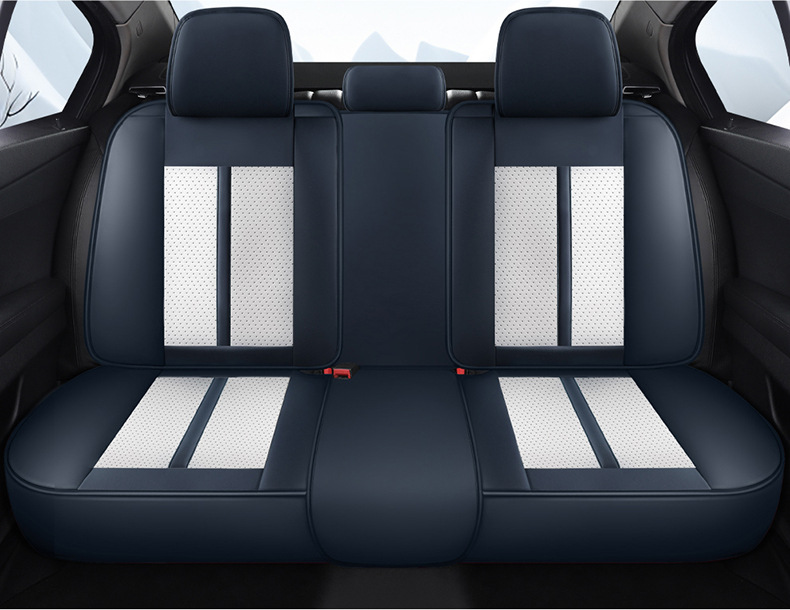 Cross-Border Amazon Car Seat Cushion Nappa Leather All-Season Wear-Resistant Car Seat Cover Comfortable and Breathable Car Seat Cushion