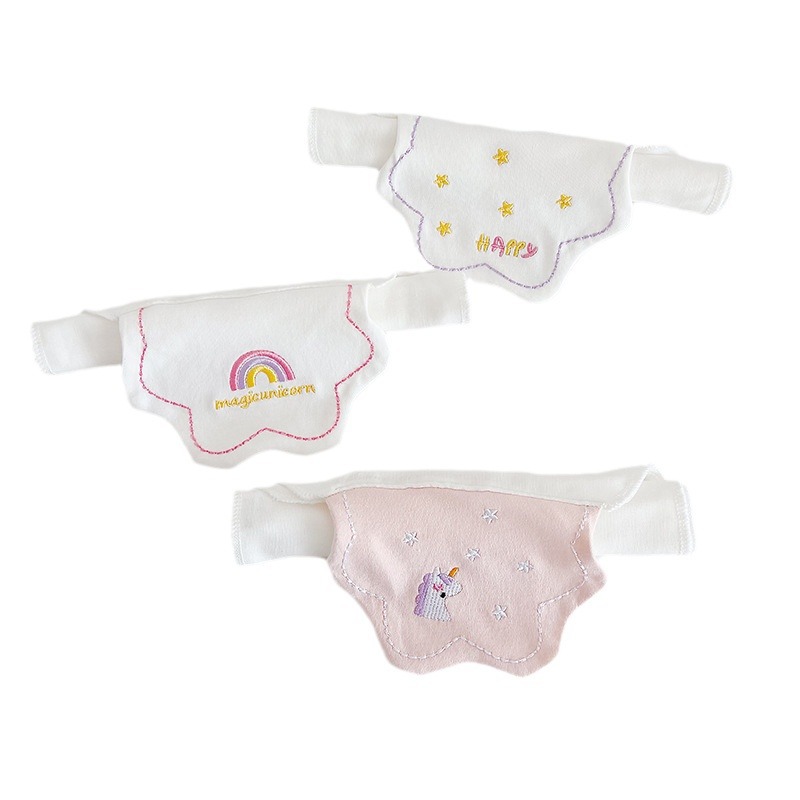 Ins Style Korean Style Baby Cotton Sweat Absorbent Towel Baby Pad Back Towel Four-Layer Gauze Breathable Soft Fashionable Sweat Towel