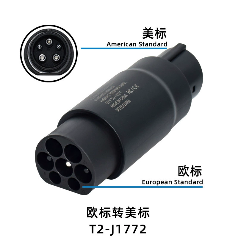 Адаптер для зарядки электромобилей, совместимый с национальными стандартами ЕС, США и универсальный, аксессуары для зарядного устройства Tesla AC.