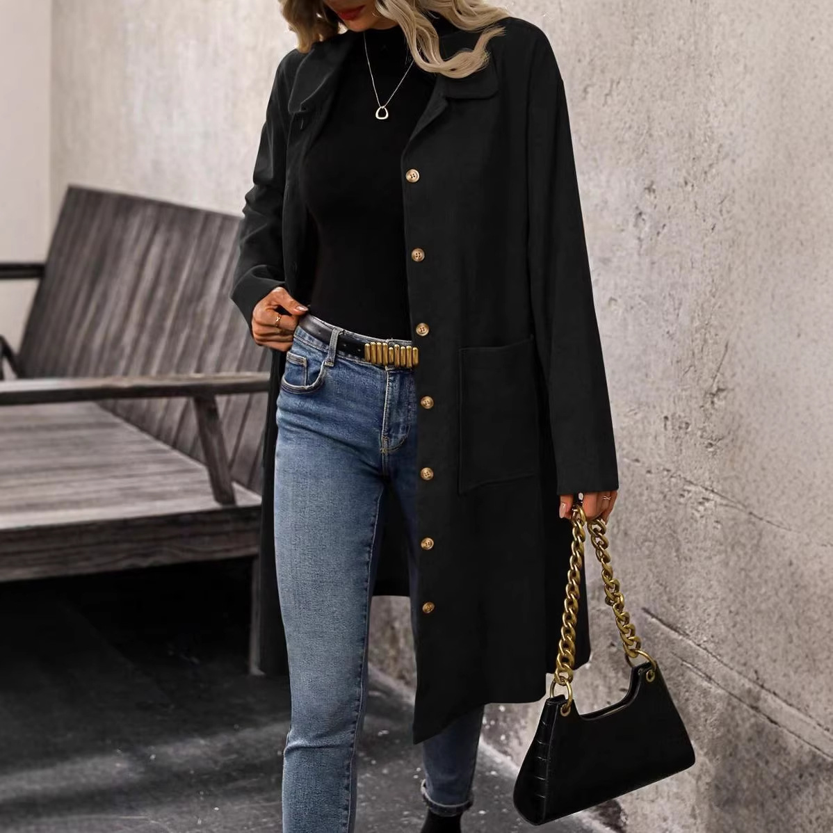 2026 Plus Size Women's Woolen Coat: Fashionable, Stylish, Warm, And Wholesale Outerwear_ecoleips.com