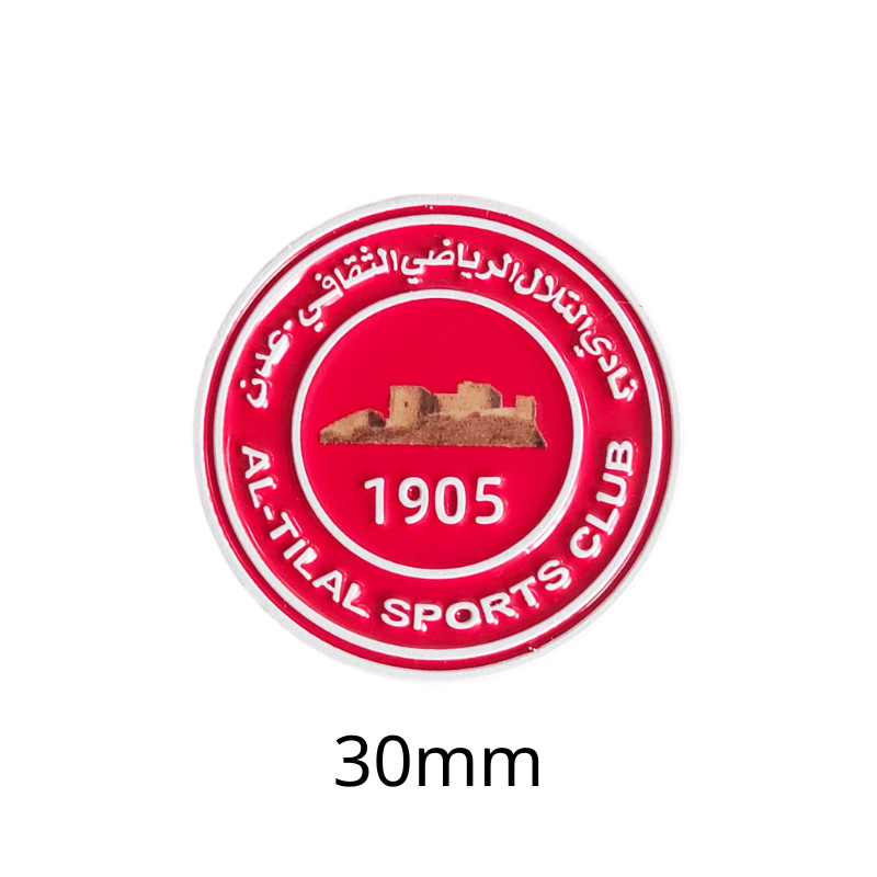 Insignias metálicas transfronterizas, pegatinas para teléfonos móviles, broches, Copa Mundial, Liga de Campeones, club de fútbol, insignias del Real Madrid, insignias del Liverpool al por mayor