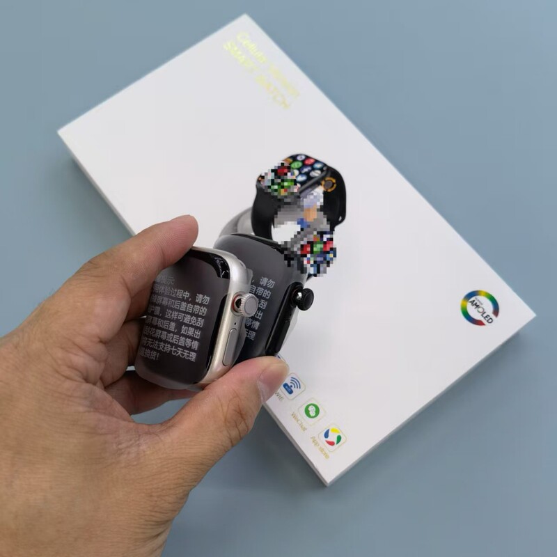 華強北新型CD20MaxスマートウォッチS11セルラー版、SIMカード挿入、指紋認証、タッチボタン、回転カメラ搭載|undefined