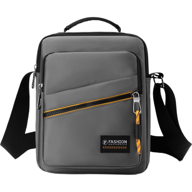 Multicapa nuevo hombre bolso de negocios casual bolso de hombro moda ligero multicapa gran capacidad mochila resistente al agua