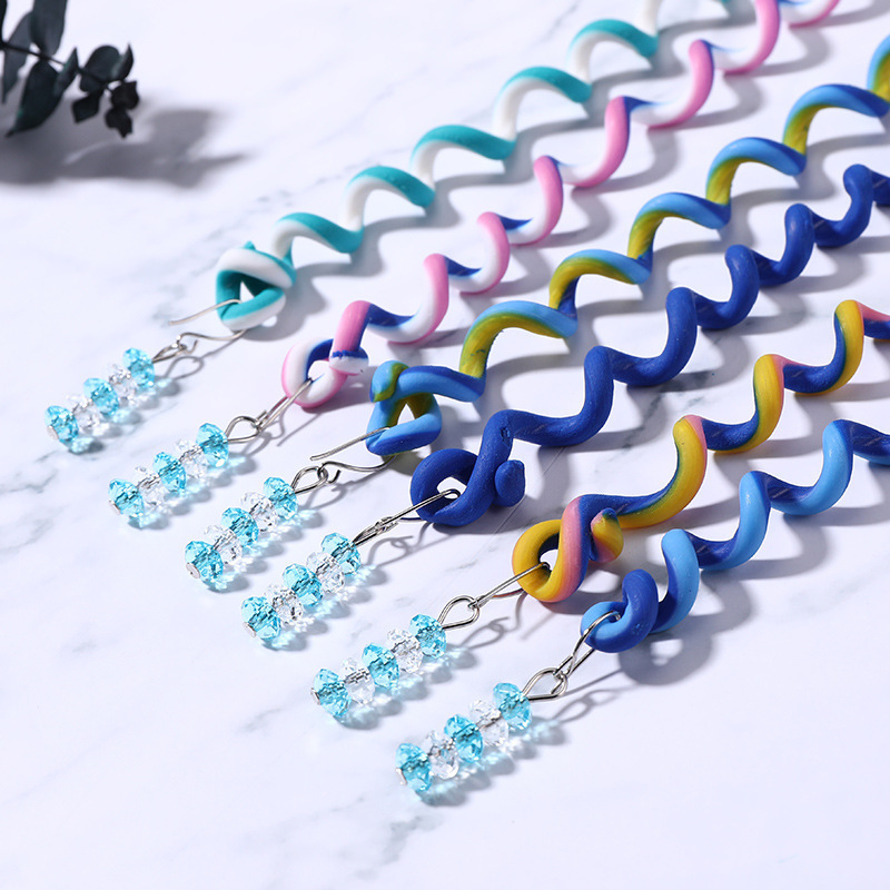 兒童編發彩色編發神器女童麻花辮捲髮盤發小女孩DIY造型工具頭飾