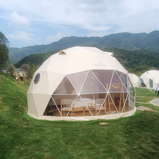 定制球形帐篷 民宿酒店野奢户外篷房 星空顶文旅景区度假风帐篷