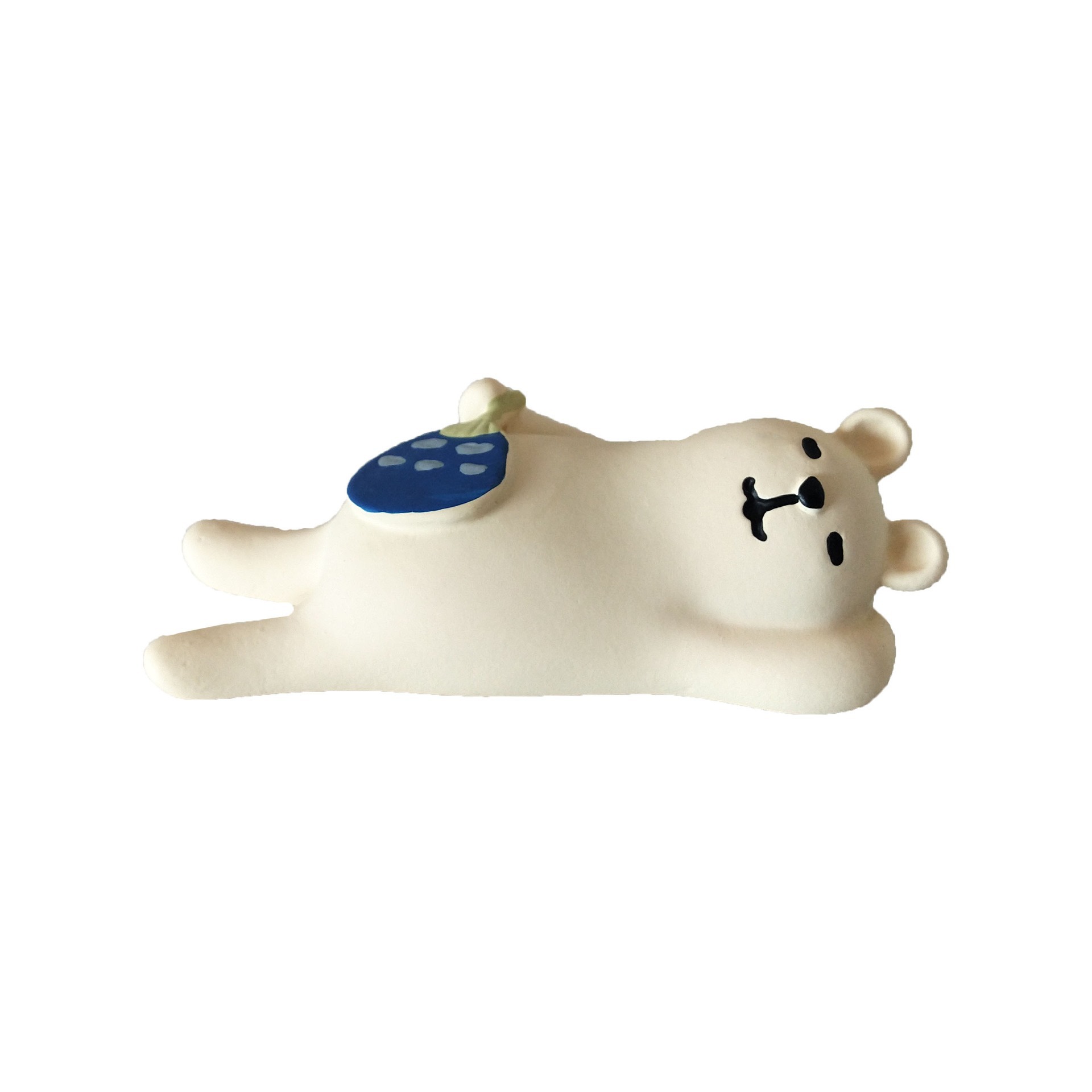 잠자는 부채 백곰