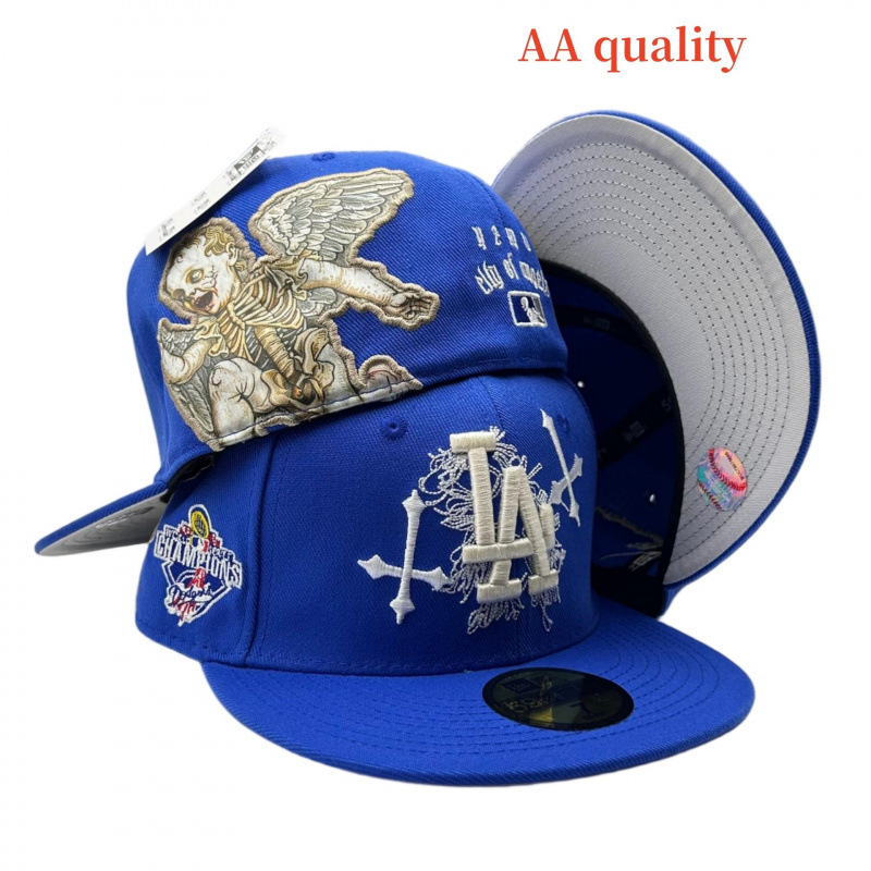 Cross - Border 2025 nuevo sombrero de béisbol MLB de comercio exterior AA patrón de sombrero de borde plano sombrero de baloncesto con aleros grandes image 36