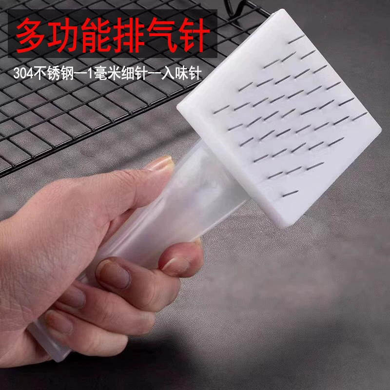 Бытовая колбаса выхлопная игла кухонная мясорубка артефакт Нержавеющая сталь Пряжка для мяса Дырокол ультра-тонкая игла