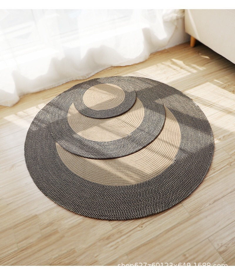 Pusao sisal yute placa de agarre para gatos almohadilla de agarre para gatos garra grande juguete para gatos resistente al desgaste, resistente al agarre, sin caspa, nido para gatos tejido de ratán