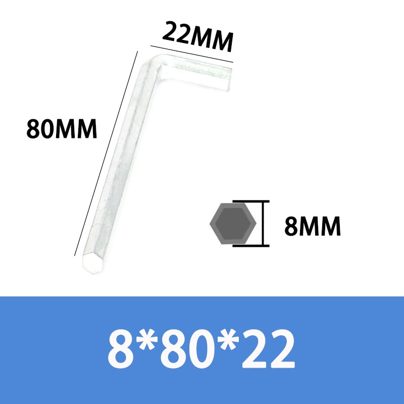 L -shaped disposable panel hand tools hexagonal screwdriver knife galvanized hexagonal hexagonal hexagon wrench