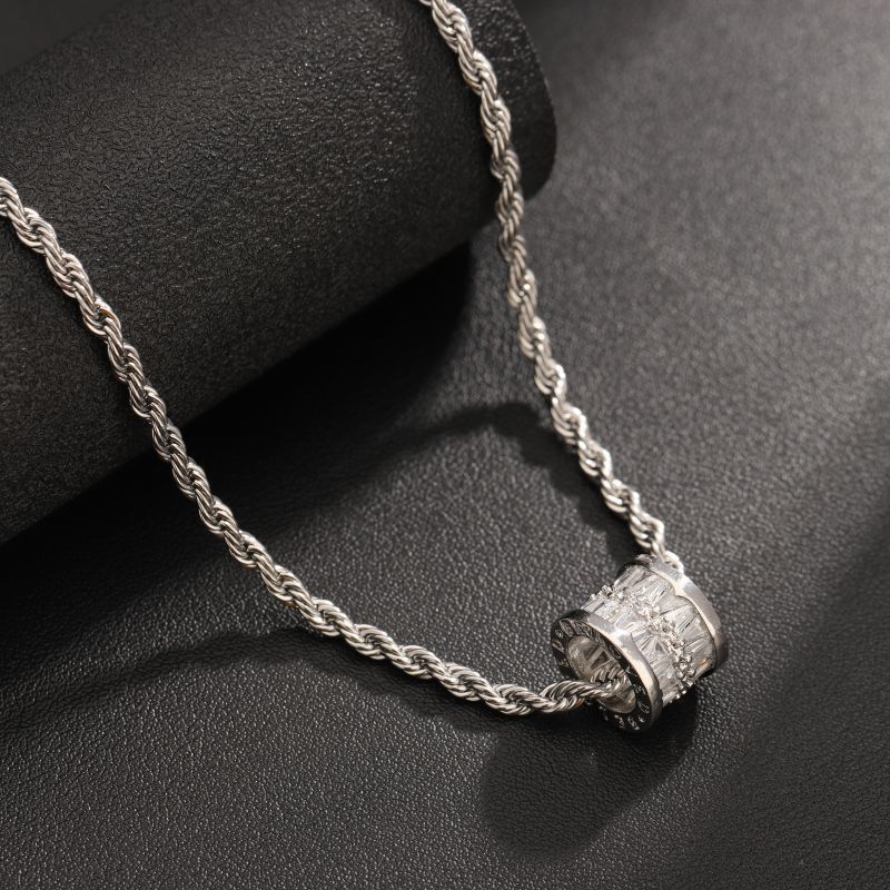 L88888-A (cylindrical pendant necklace)