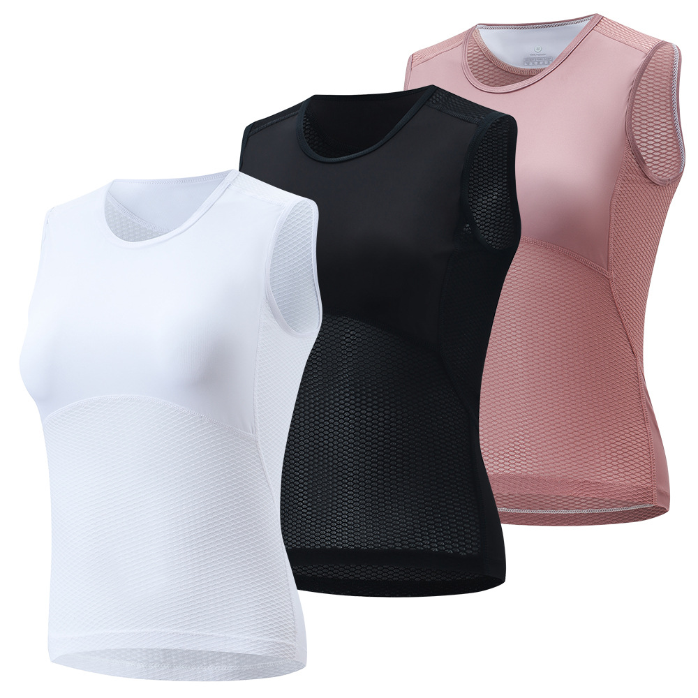 Dick Cycling Sweat Shirt Vest Women's Road Mountain Bike Quick-drying Breathable Mesh Bottoming Shirt Inner Underwear