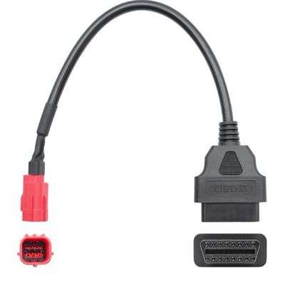 Obd 16Pin to 6 Pin for Honda Motorcycle Honda 6-Pin Motorcycle Adapter Cable