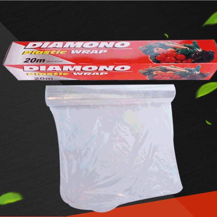 En caja de alimentos PE frutas y verduras cocina congelada envoltura de plástico hogar alimentos vegetales envoltura de plástico distribución al por mayor