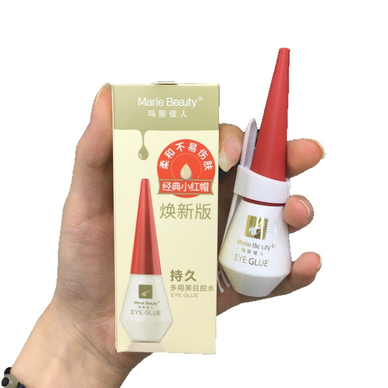 マリクレールつけまつげ接着剤まつげ接着剤白接着剤赤ずきんちゃんスタジオメイクアップアーティストまつげ接着剤黒接着剤|undefined