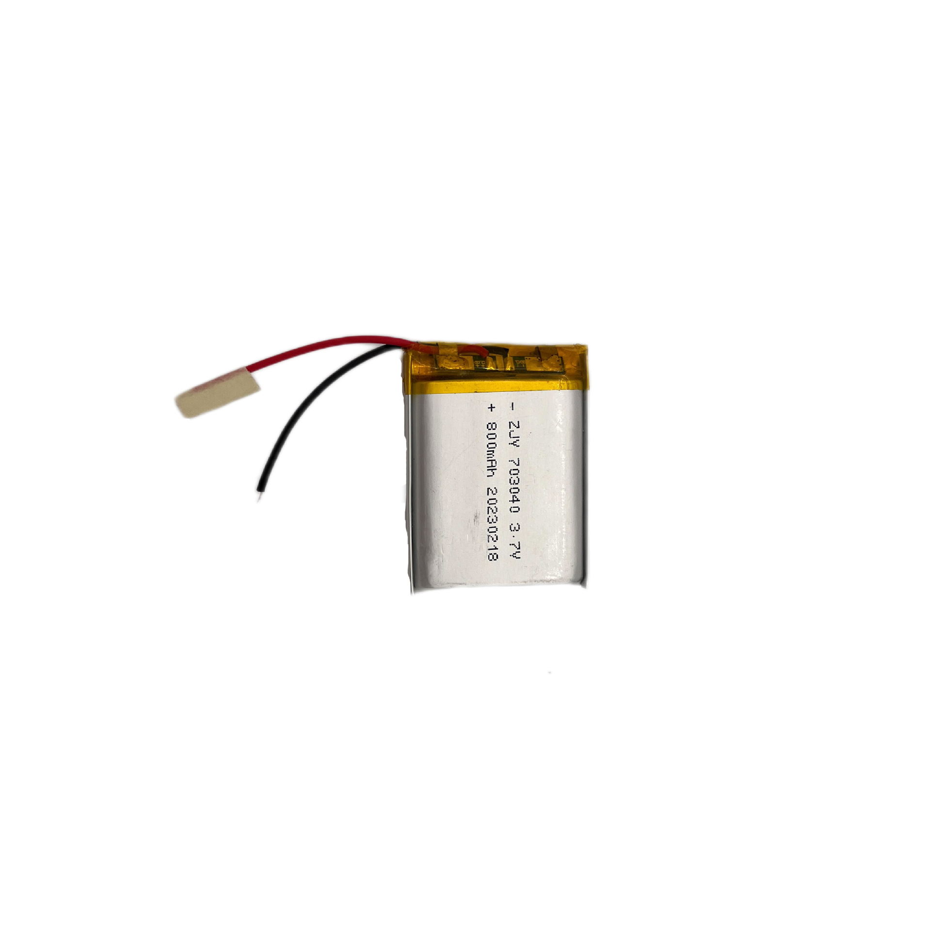 703040/800mAh (플레이트 및 와이어 추가)