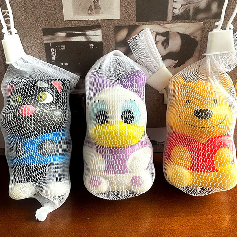 Bolsa de red huevo fiesta pellizco pellizco rebote lento ventilación artefacto mágico dibujos animados descompresión juguetes descompresión regalos de estudiantes