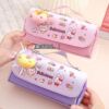 Japanese cute capacious universal pencil case for elementary school students, internet celebrity, anti-stress, for secondary school