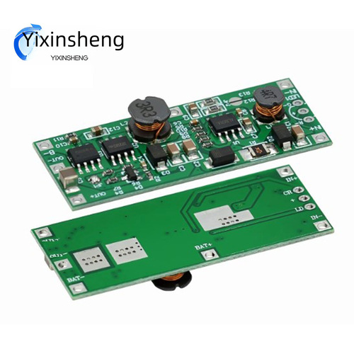 3.7V Lithium Battery DC UPS Uninterruptible Module Charging and Discharging Boosting 9V12V Voltage Boost During Power Outage
