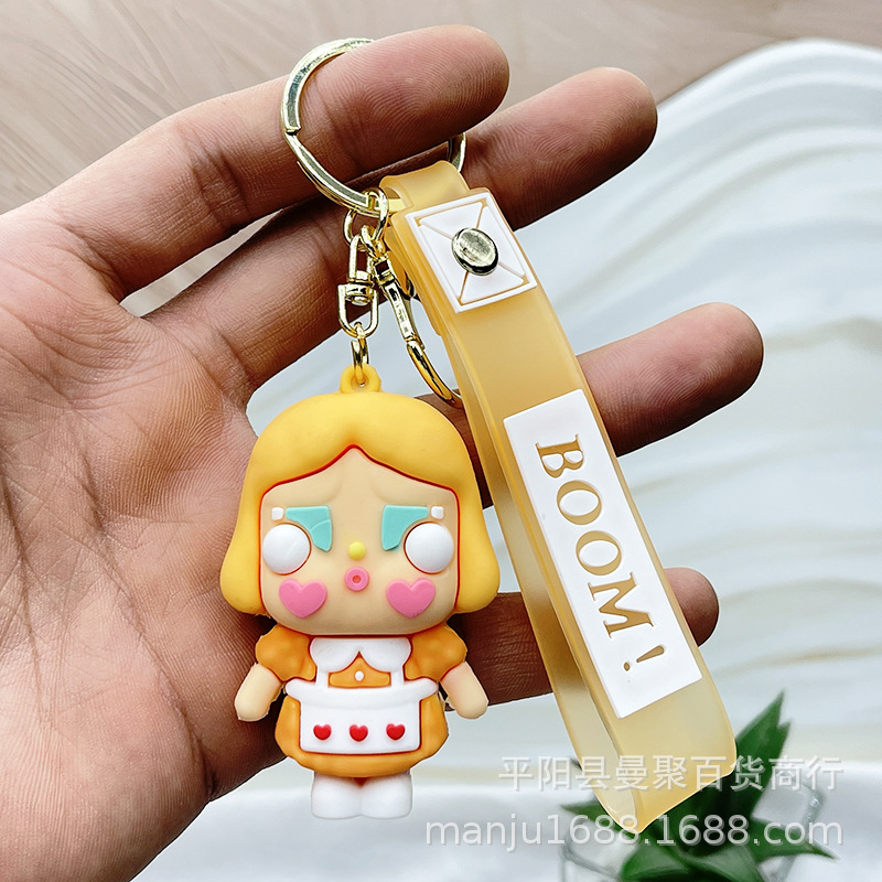 卡通拉布布挂件公仔可口可乐拉布布pvc钥匙扣盲盒挂饰服装辅料配|undefined