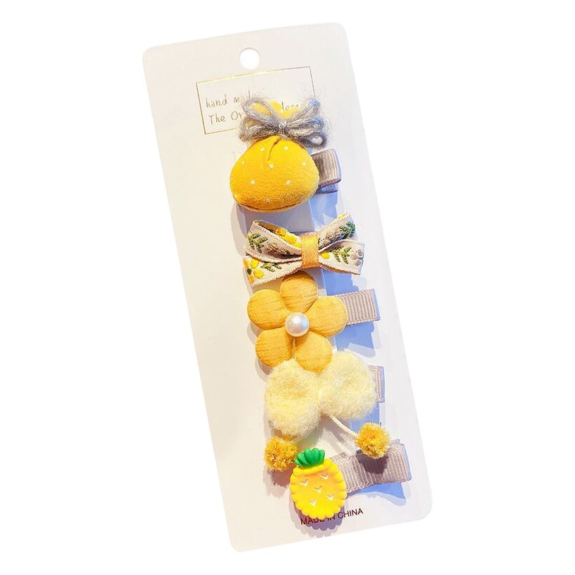 Bebé horquilla bebé niña accesorios para el cabello niños horquilla clip de pelo de la niña no duele pelo infantil Shixi volumen del pelo es pequeño