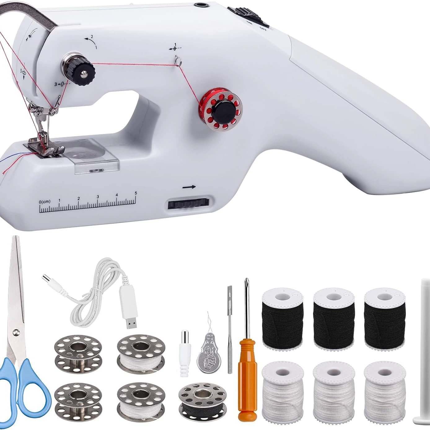 Трансграничная поставка швейной машины Fanghua, бытовая швейная машина 6-го поколения, настольная многофункциональная оверлочная швейная машина, оптовая продажа