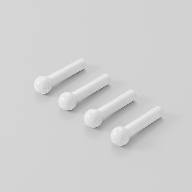 Accesorios de tablero de agujero de madera maciza gancho de estante universal palo de cerilla agujero redondo palo de madera capa partición madera