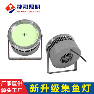 Led Fishing Boat Fish Luring and Gathering Lamp Outdoor Waterproof 220V Blue Light Sea Fishing Fish Attracting Squid Fishing Lamp