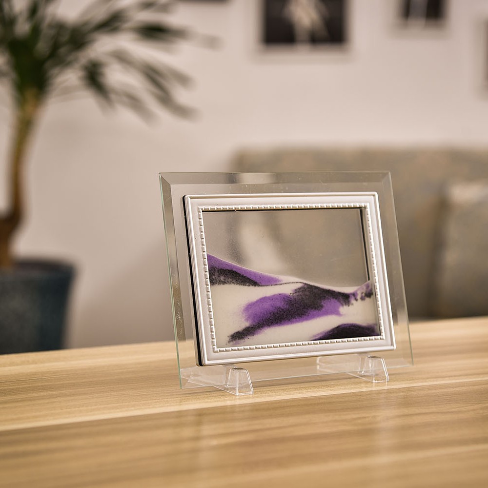 Черно -белый фиолетовый 5 дюймов