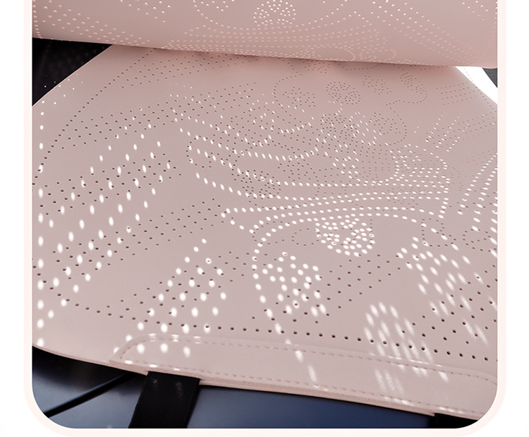 Car Seat Cushion for All Seasons, Lemon Bear Suede Saddle Cushion, Cute for Girls, Suitable for Bingo S/Pro