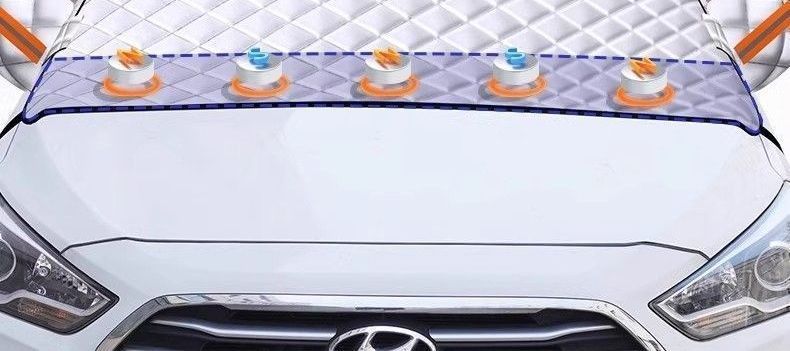 Truck/SUV windshield insulation snow cover, sunshade, anti-freeze cover for Wuling Hongguang car in winter