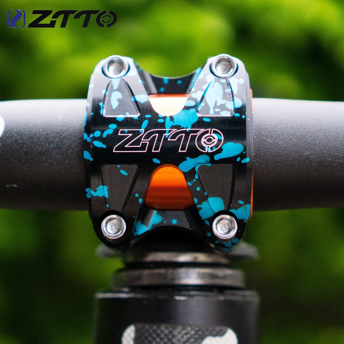 ZTTO Bicicleta de pie Bicicleta de montaña Tubo de pie hueco 31,8/35MM Grifo de descenso de velocidad Escalada de alta intensidad