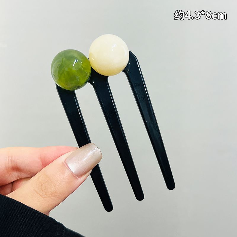Coreano de alta sensibilidad pinzas de cabello de verano bola de cabello pinzas de cabello de cabello de flores de perlas variadas pinzas de cabello
