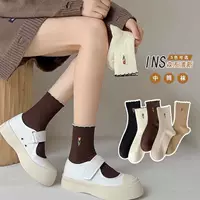 Осенний тренд милые демисезонные knee socks