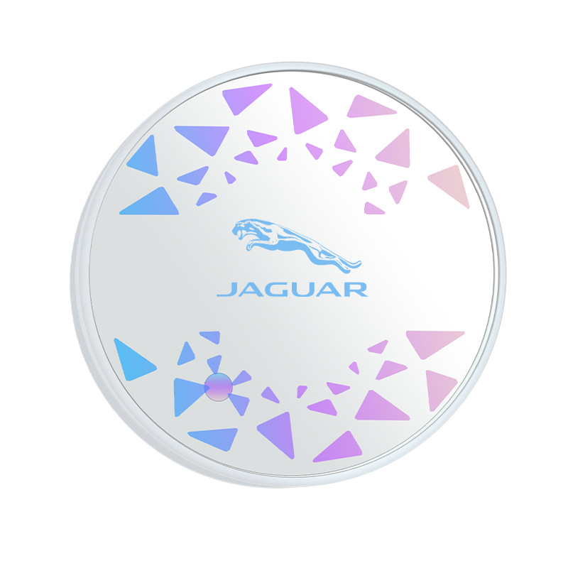 Aplicable a la ventana triangular de Jaguar, luz de atmósfera de inducción inteligente del automóvil, iluminación decorativa de color iluminada, luz de atmósfera LED
