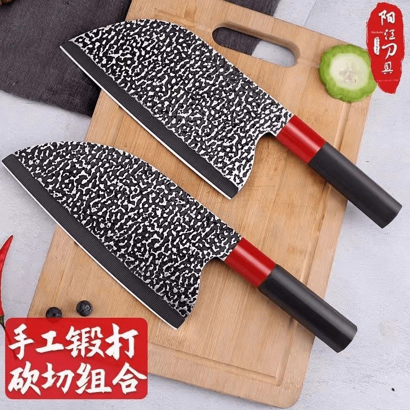 Cortar verduras cortar cuchillos de carne verduras de acero inoxidable cuchillo afilado de cocina doméstico cocinero forjado cuchillo de cocina resistente al desgaste